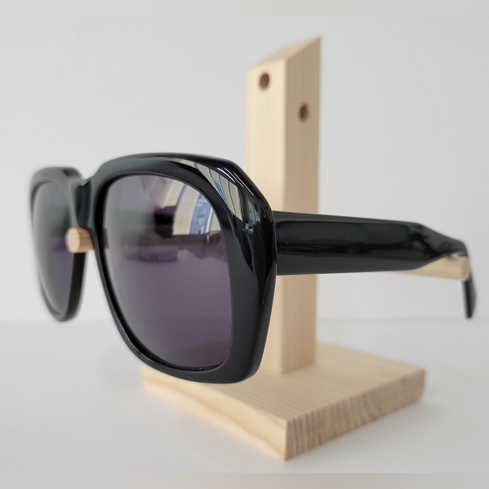 Ultra Goliath II Sunglasses Shiny Black Size 62m Authentic New